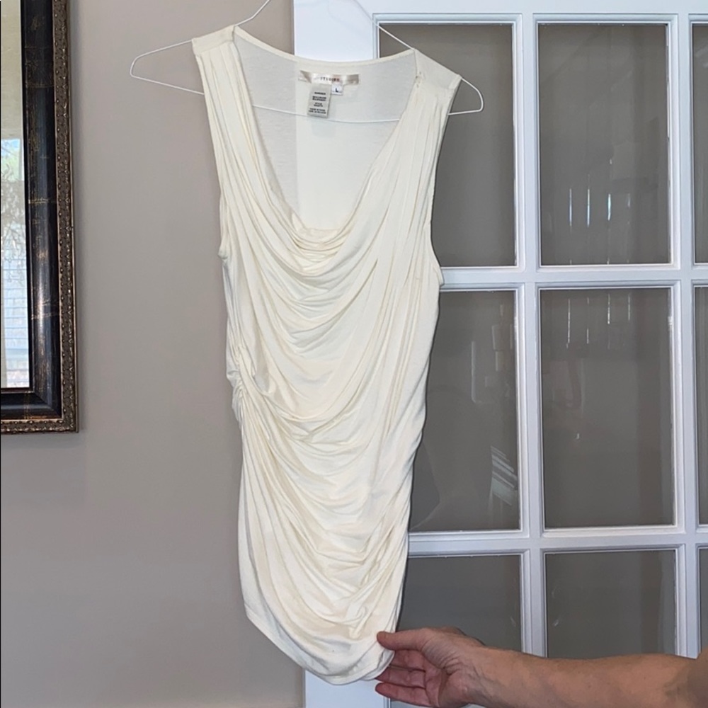 Studio M Ruched Tank - Picture 4 of 4